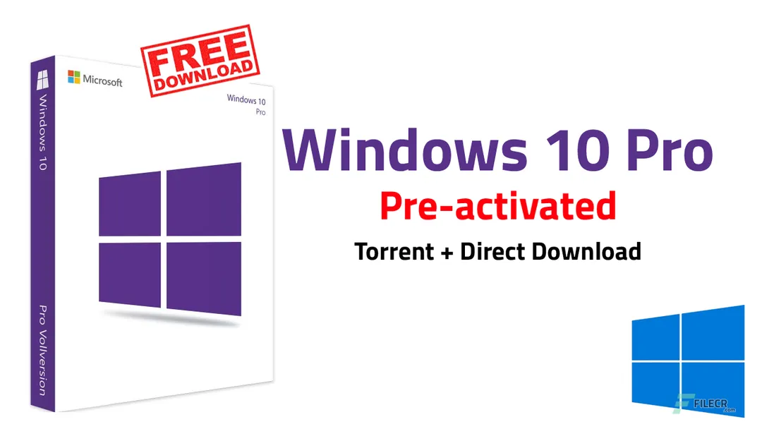 Windows 10 Professional Preactivated 2026 Latest Download Preactivated