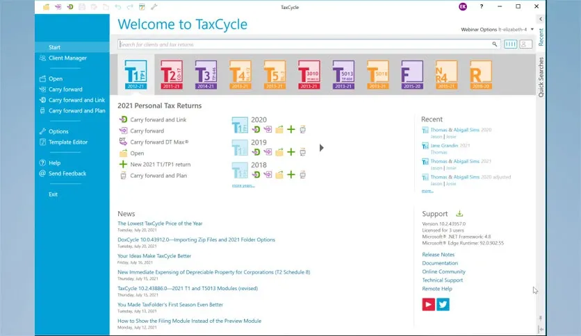 Xero Software TaxCycle Enterprise Download (Latest 2026)